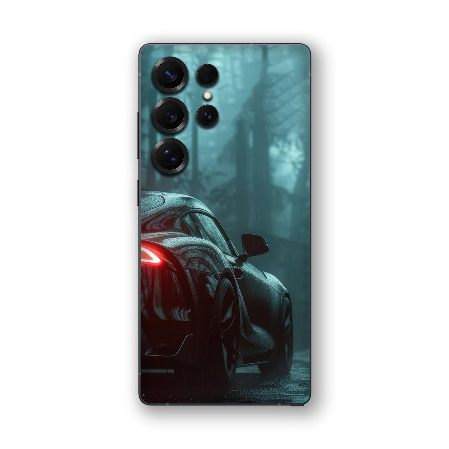 Toyota Supra GR Black Edition Rain Forest Mobile Skin