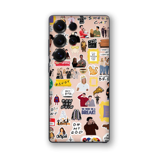 Ultimate Friends Sticker Bomb Mobile Skin