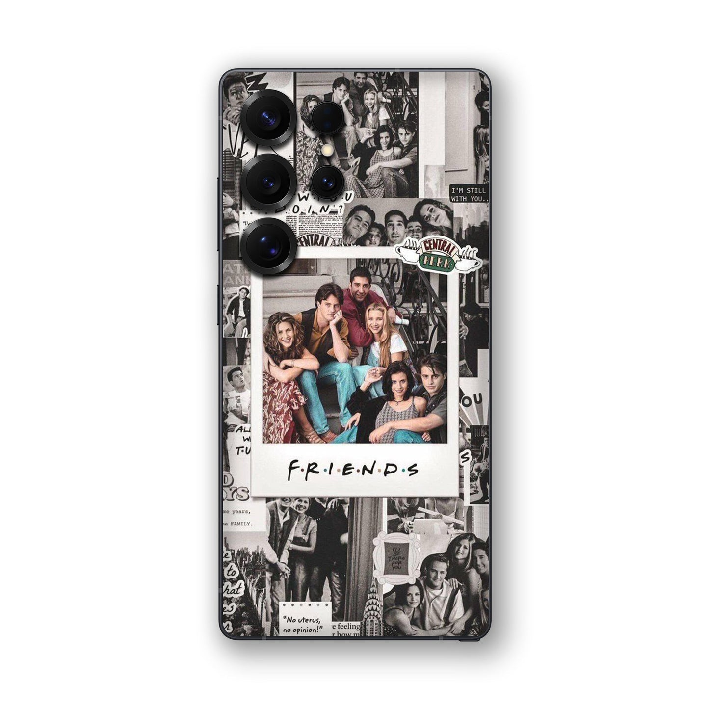 Vintage Friends Collage Mobile Skin