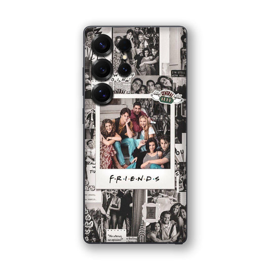 Vintage Friends Collage Mobile Skin