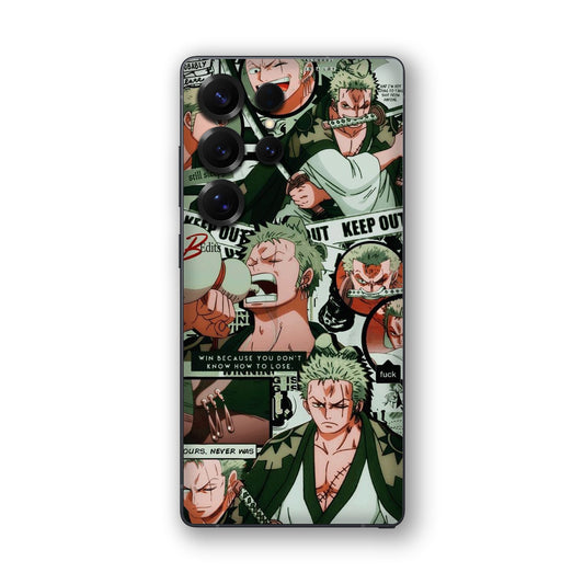 Zoro Attitude Collage Mobile Skin