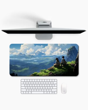 Anime Character Traveling Desk Mat