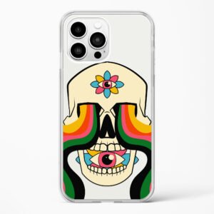 Groovy Psychedelic Crystal Clear Transparent Case