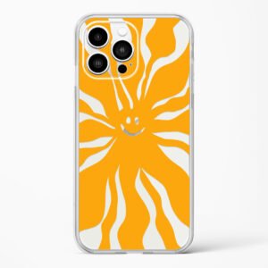 Happy Vibe Crystal Clear Transparent Case
