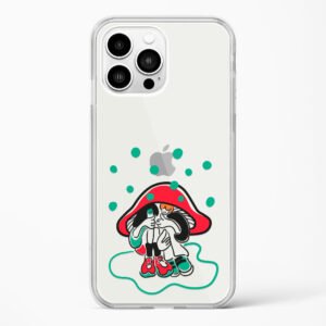 Mushroom Haven Crystal Clear Transparent Case