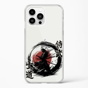 Bushido Spirit Samurai Crystal Clear Transparent Case