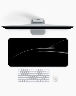 Dark Waves Desk Mat