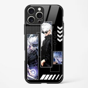 Gojo Satoru Character Montage Glass Case