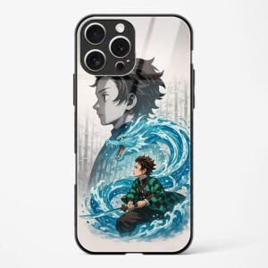 Water Dragon Warrior Glass Case