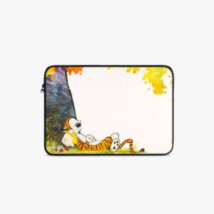 Ger and Boy Sleeping on Tree Laptop - MacBook Sleeve