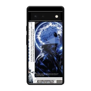 Jujutsu Kaisen Character Poster Glass Case for Google Pixel 6