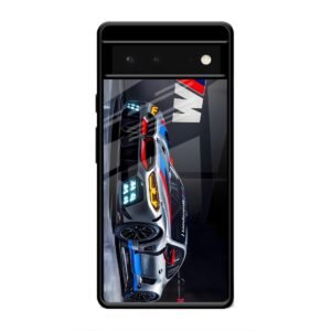 BMW Motorsport Glass Case for Google Pixel 6