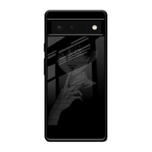 A boy Thinking Glass Case for Google Pixel 6