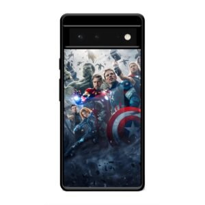 Avengers Glass Case for Google Pixel 6