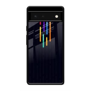 Neon Light Glass Case for Google Pixel 6