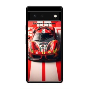 Ferrari Racing Glory Glass Case for Google Pixel 6