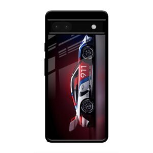 Porsche 911 Racing Legend Glass Case for Google Pixel 6a