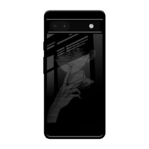 A boy Thinking Glass Case for Google Pixel 6a