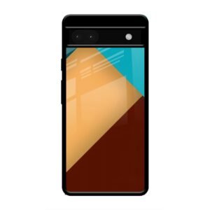 Abstract Color Glass Case for Google Pixel 6a