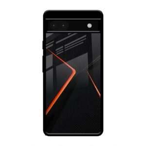 Abstract Line Glass Case for Google Pixel 6a