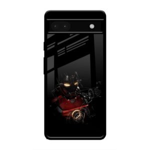Iron Man Glass Case for Google Pixel 6a
