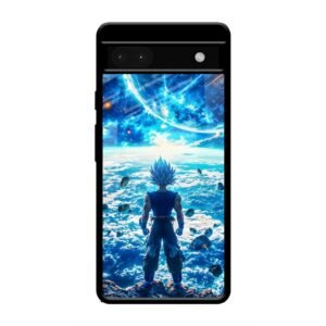 Cosmic Warrior's Resolve Glass Case for Google Pixel 6a