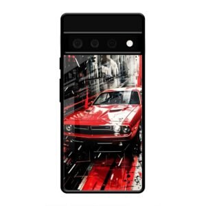 Midnight Cruiser Glass Case for Google Pixel 6 Pro
