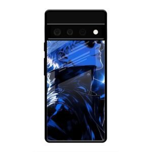 Neon Halo Warrior Glass Case for Google Pixel 6 Pro