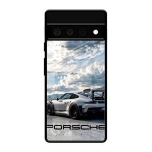 Porsche Under the Clouds Glass Case for Google Pixel 6 Pro