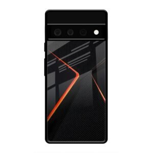 Abstract Line Glass Case for Google Pixel 6 Pro