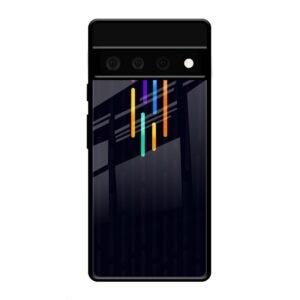 Neon Light Glass Case for Google Pixel 6 Pro