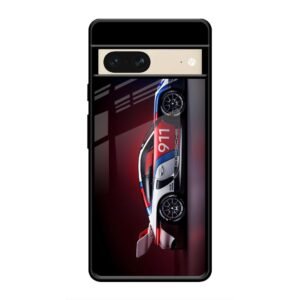 Porsche 911 Racing Legend Glass Case for Google Pixel 7