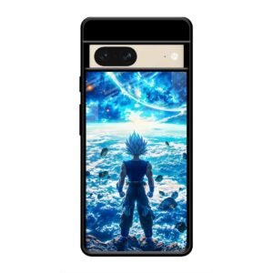 Cosmic Warrior's Resolve Glass Case for Google Pixel 7