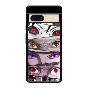 Eyes of the Uchiha Clan Glass Case for Google Pixel 7
