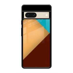 Abstract Color Glass Case for Google Pixel 7