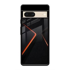 Abstract Line Glass Case for Google Pixel 7