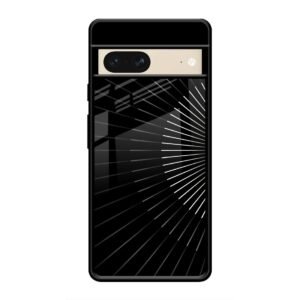 Lines Illusion Glass Case for Google Pixel 7