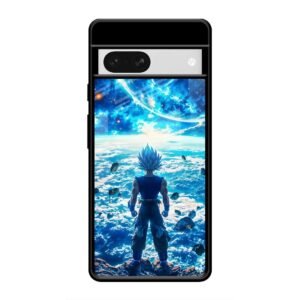 Cosmic Warrior's Resolve Glass Case for Google Pixel 7A