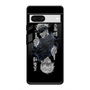 Duality of Satoru Gojo Glass Case for Google Pixel 7A