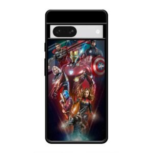 All avengers Glass Case for Google Pixel 7A