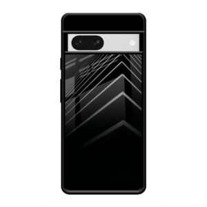 Square Illusion Glass Case for Google Pixel 7A
