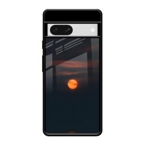 Sunset Glass Case for Google Pixel 7A