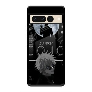 Satoru Gojo - The Honored One Glass Case for Google Pixel 7 Pro