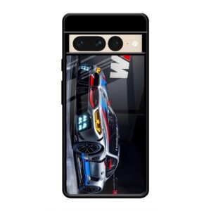BMW Motorsport Glass Case for Google Pixel 7 Pro