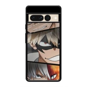 Determined Heroes Glass Case for Google Pixel 7 Pro