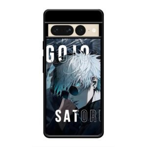 Gojo Satoru Anime Art Glass Case for Google Pixel 7 Pro