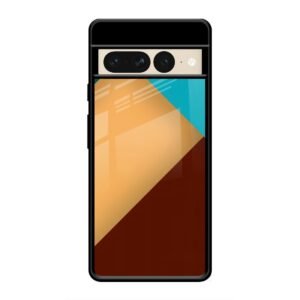 Abstract Color Glass Case for Google Pixel 7 Pro