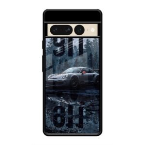 Ghost in the Fog Glass Case for Google Pixel 7 Pro