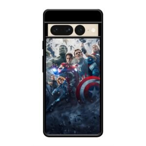 Avengers Glass Case for Google Pixel 7 Pro