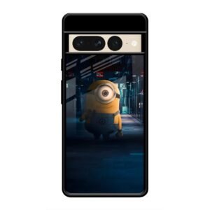 Minions Glass Case for Google Pixel 7 Pro